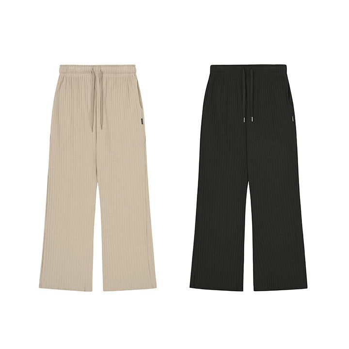 SOFT WIDE BANDING PANTS [2color]
