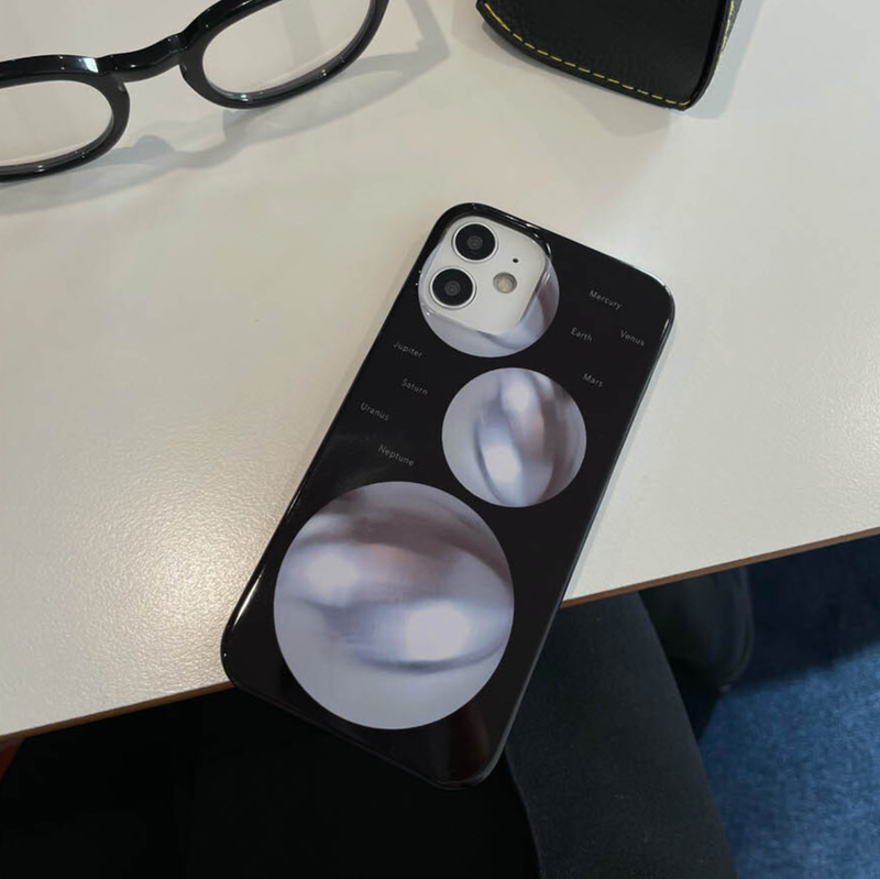 Planet hard case_black