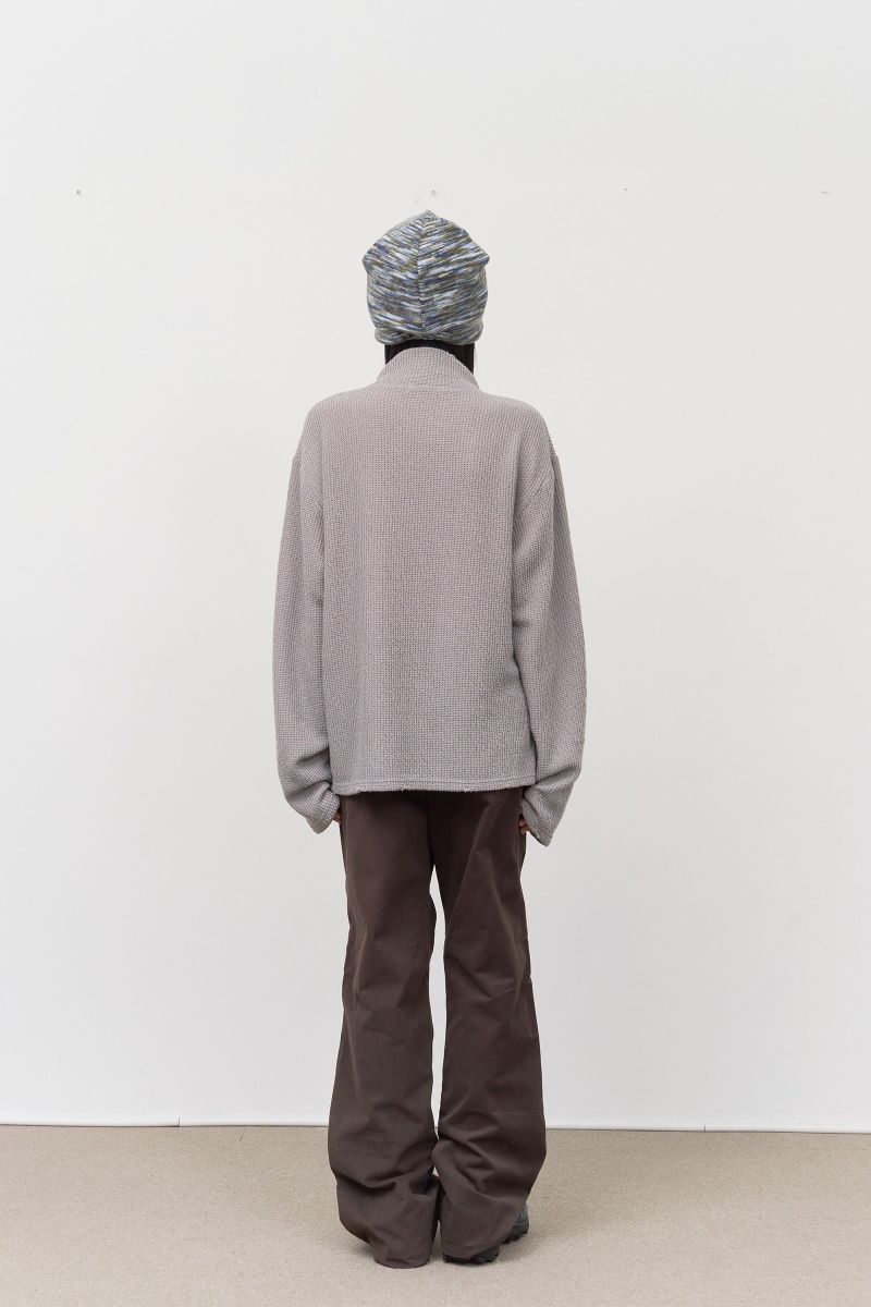 Object Knitted Zip Up