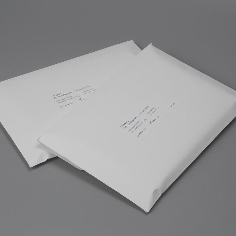 binder filler paper-blank-B6