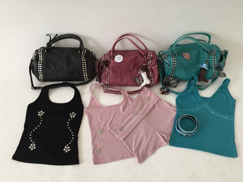 Vintage Stud Boston Bag