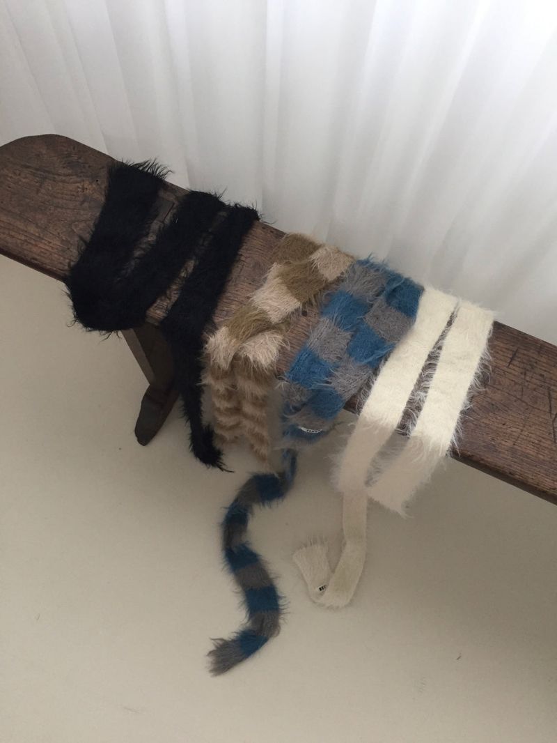 Soft fur muffler