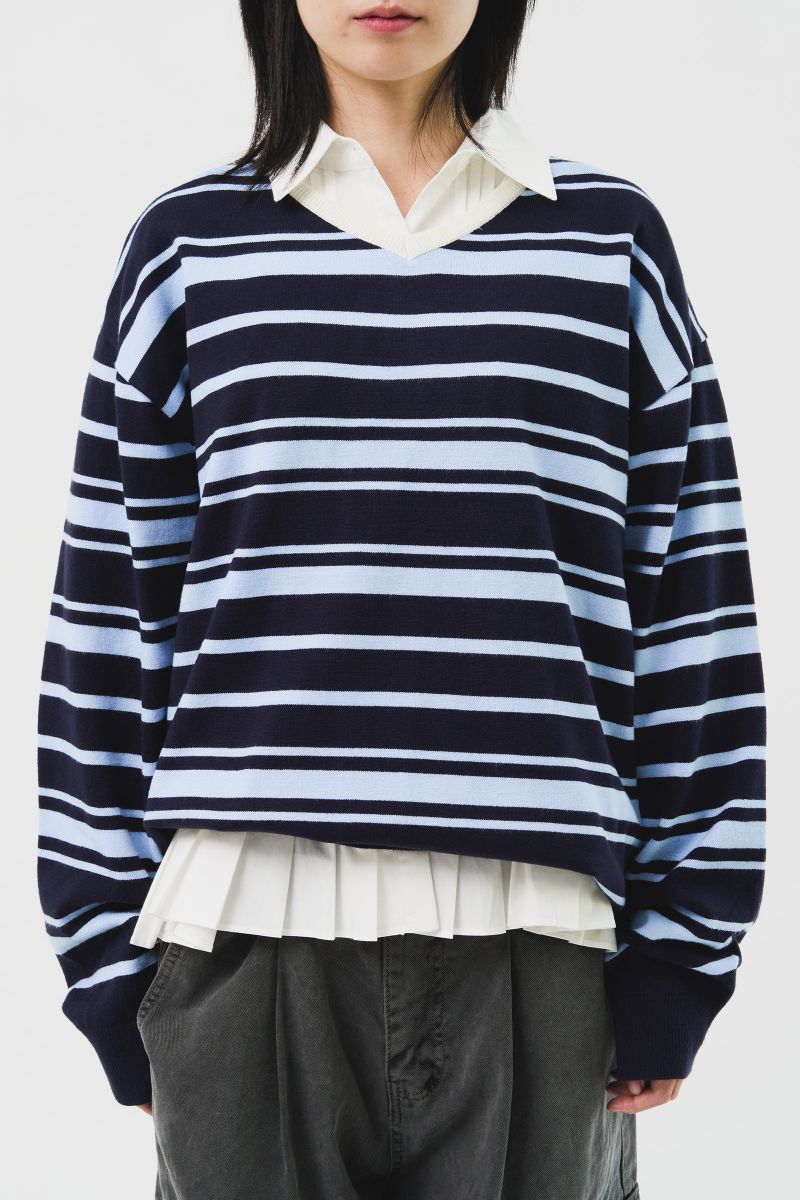Tora Open Striped Knit (3color)