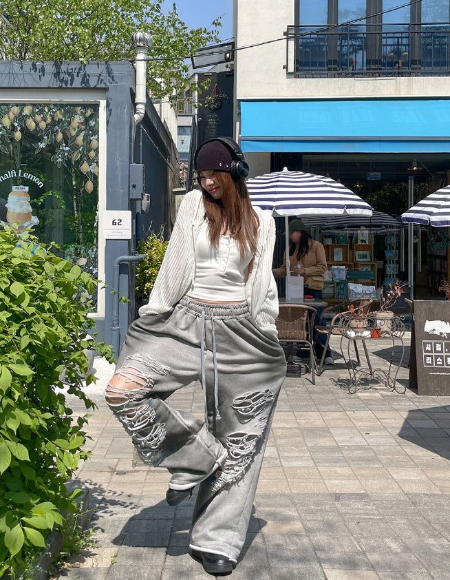 Ruby vintage dirty washing damage pants