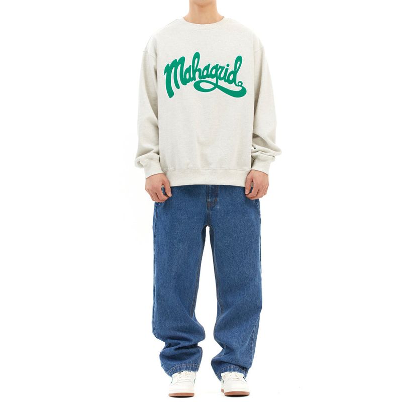CURVED LOGO SWEATSHIRT