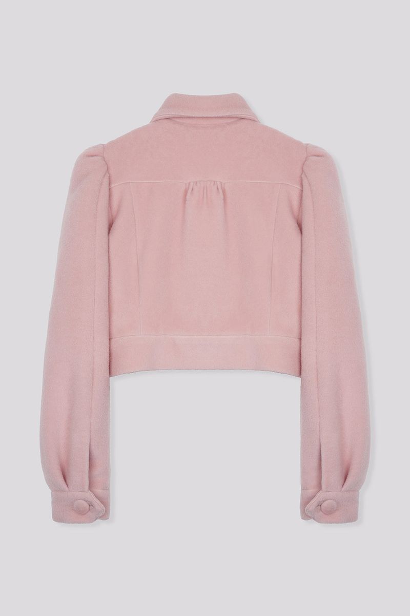 Virgin Wool Jacket Pink