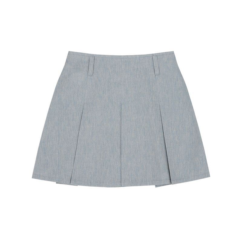 Fleats Chambray Skirt_2Color