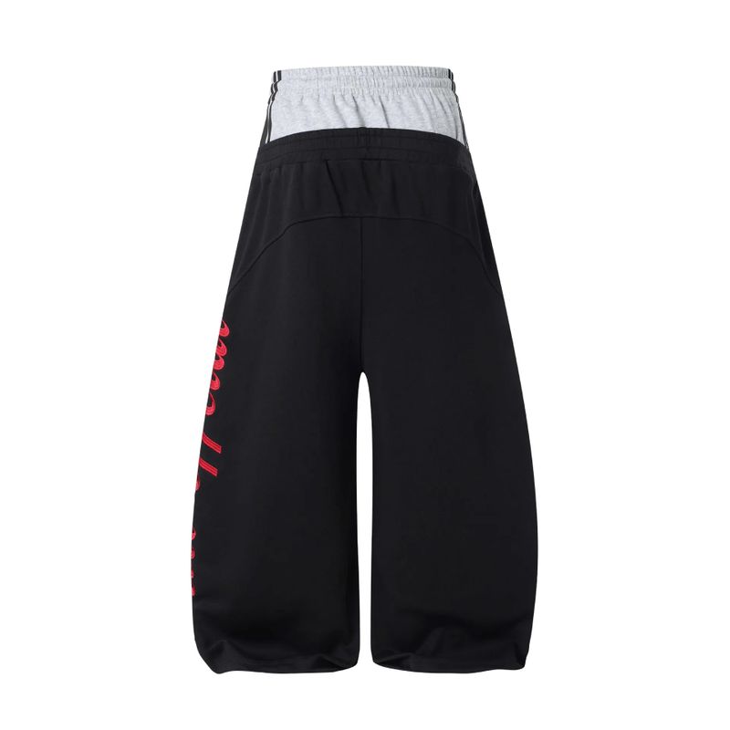 Talia Collegiate Lettering Wide Pants