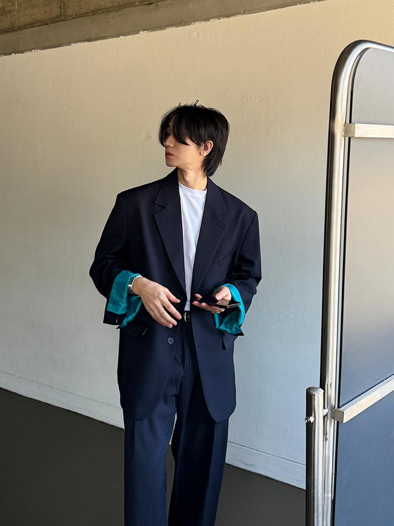 ASCLO Loose Two Button Blazer (2color)