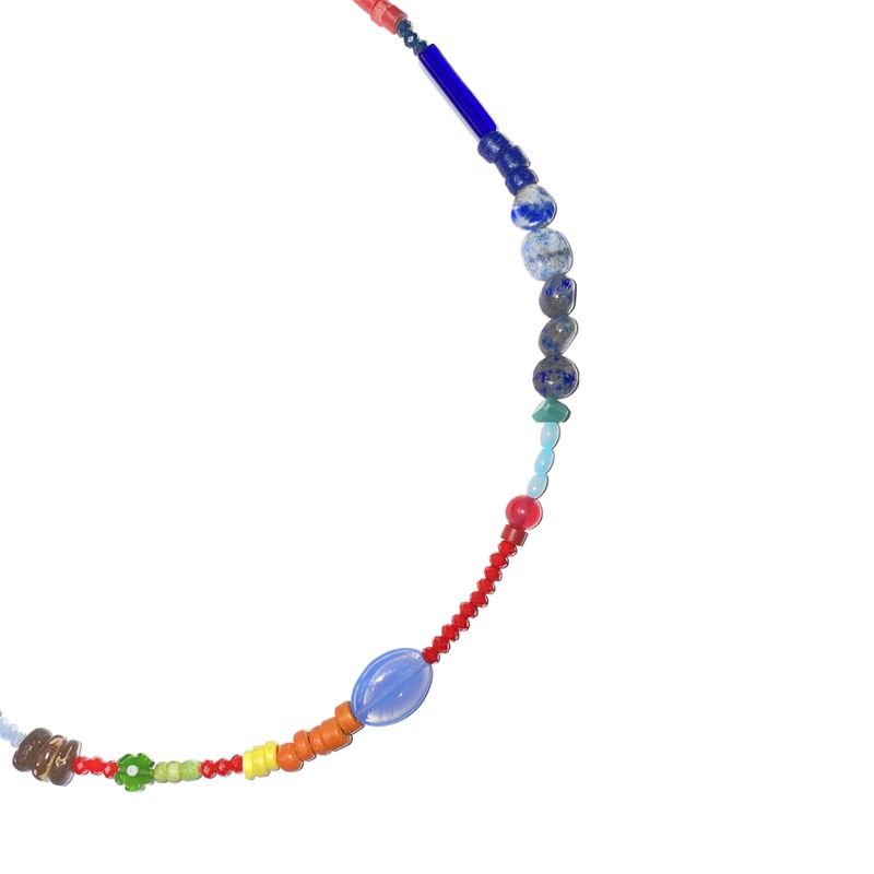 multi gemstone necklace 005