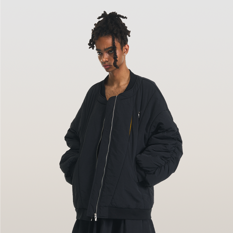 RELABEL（リレーベル）の「RELABEL 23AW Structured Pleated Split Llight Jacket Cotton Jacket（Jackets/Outerwear）」