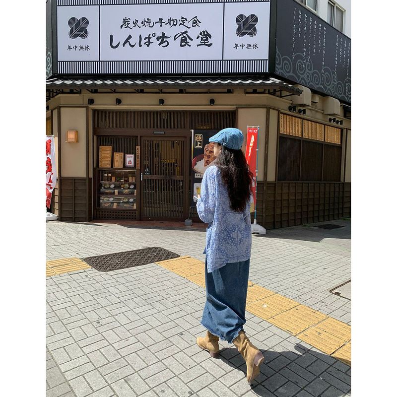 Mochi Paisley Robe