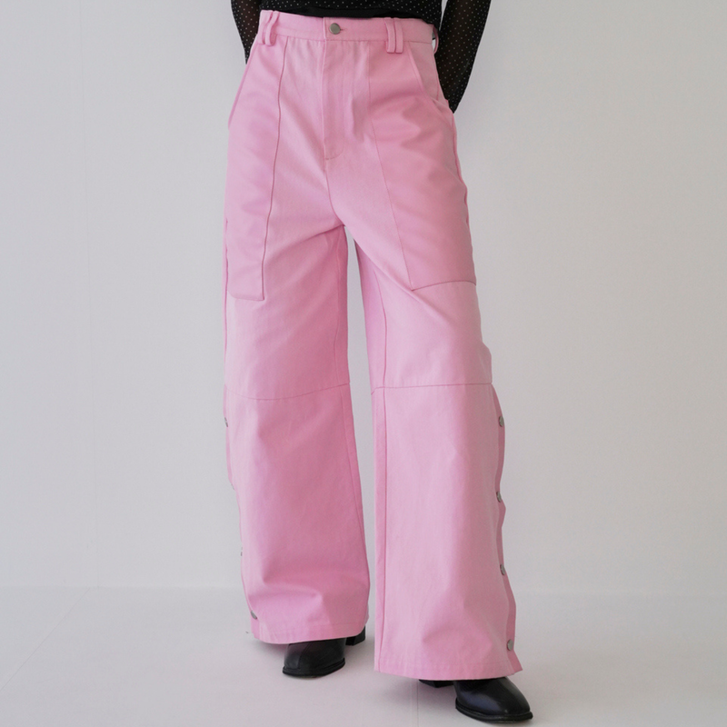 Enewd nina（エニュードニーナ）の「レザーミックススナップパンツ（パンツ）」