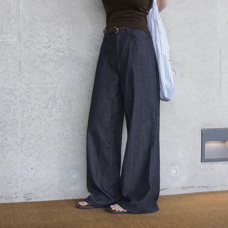 BEIDELLI（ベイデリー）の「[BELLIDE MADE] Summer non-fade wide pants (summer denim)（Pants）」