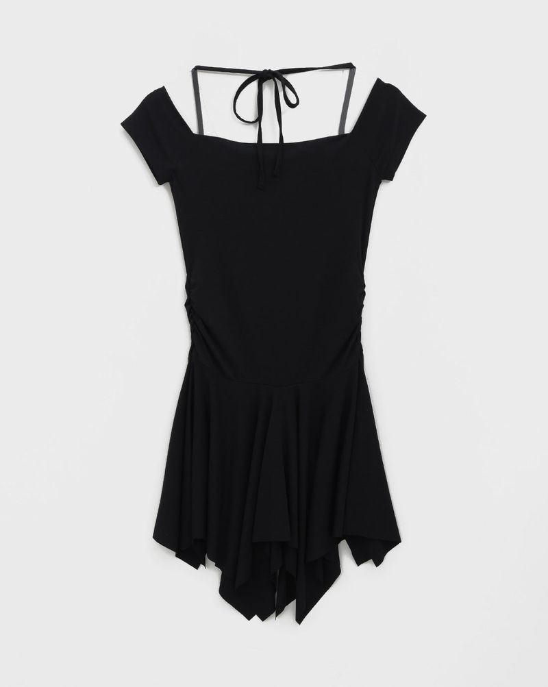 [MADE] Seriel off-shoulder dress