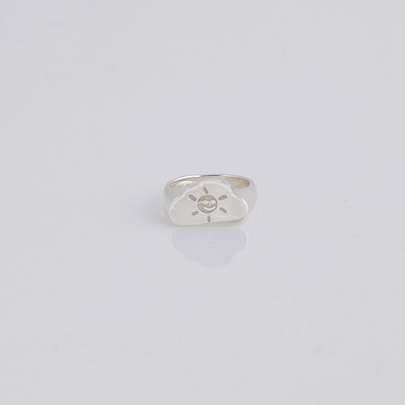 chill fluffy cloud ring