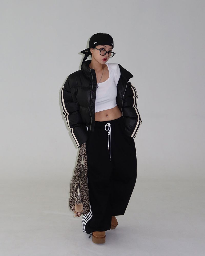 [UNISEX] 5-track string jogger & wide pants
