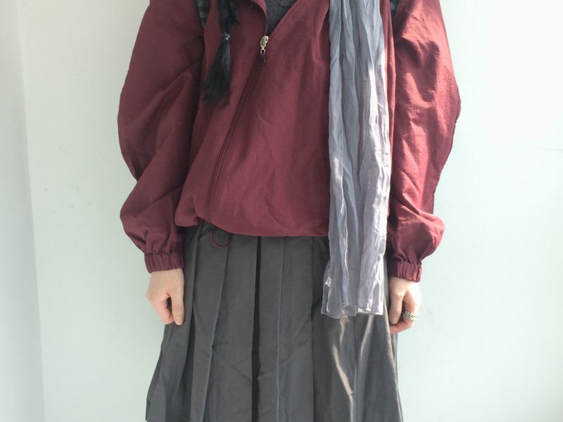 air-shell hooded cropped jacket