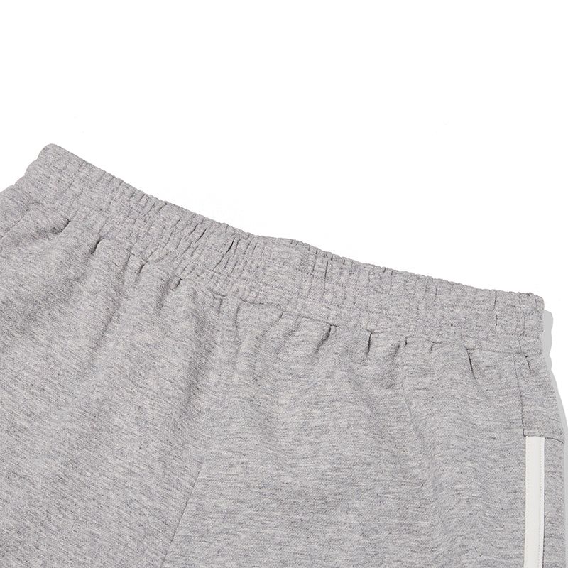 WORDING GRAPHIC DOLPHIN PANTS [MELANGE GRAY]