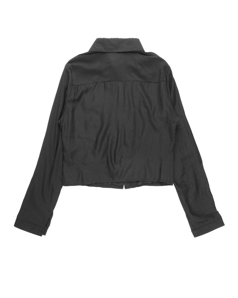  ASYMMETRIC STRIPE SHIRT