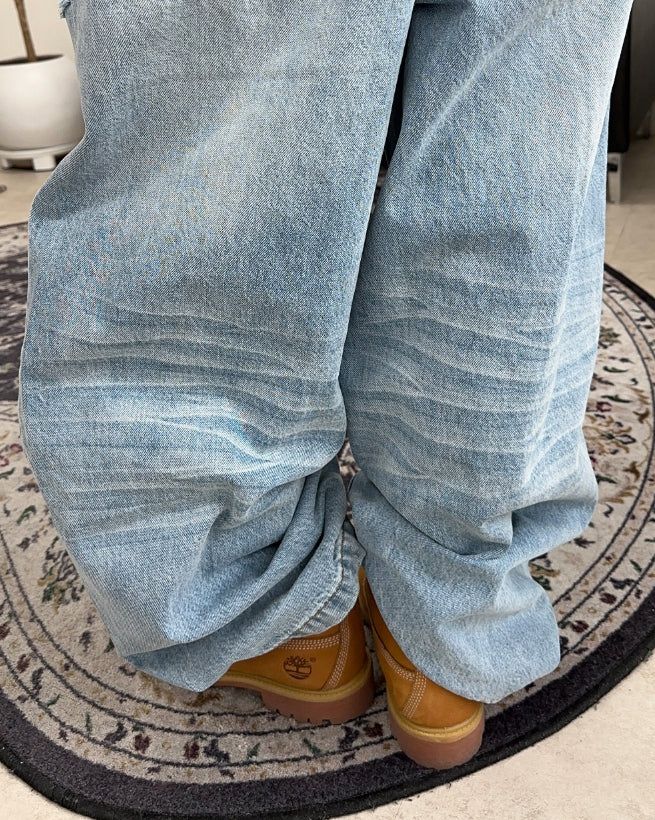 Etes Damaged Denim Pants