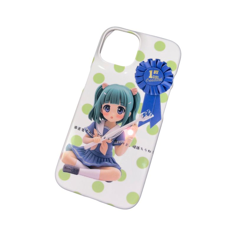 Brush Girl phone case (Melon soda)