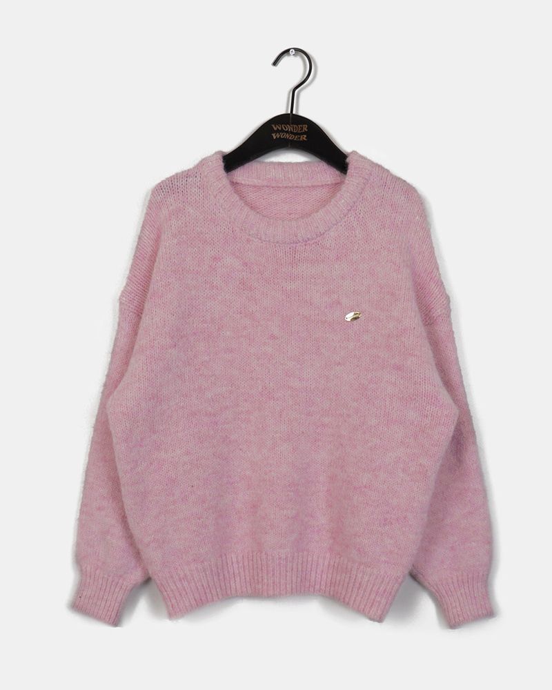 Your Wool Bokashi Pendant Round Knitwear