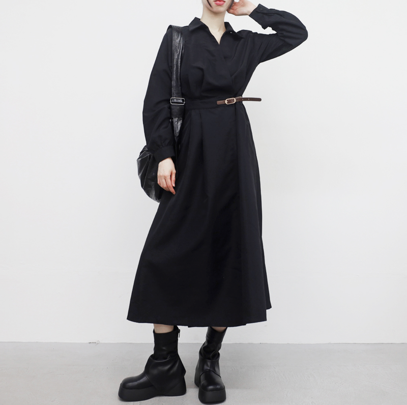 NONCODE（ノンコード）の「Miona Belt One-Piece Dress（Dresses）」
