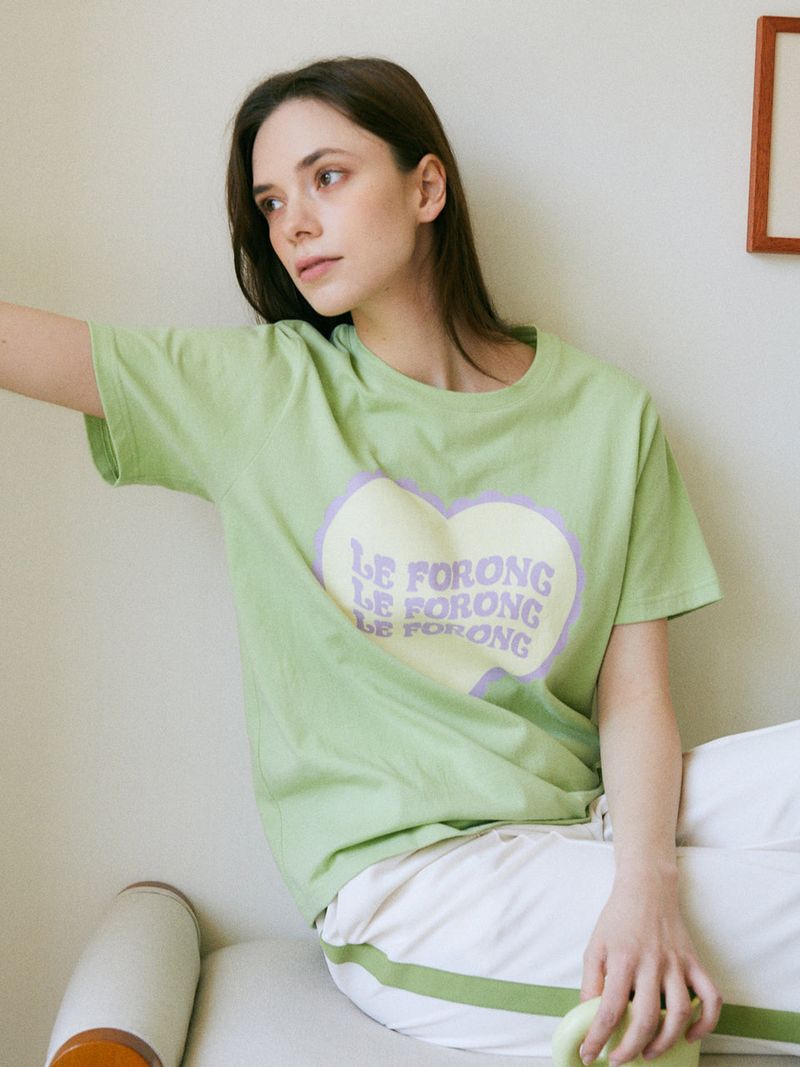 The Summer Romance T-shirt (Lime)
