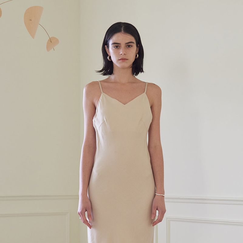 SLIP ONE PIECE (BEIGE)