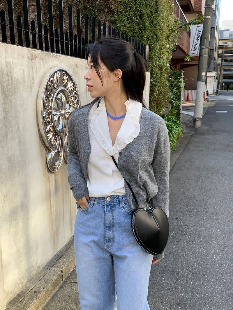 [MADE] Hashh wool round cardigan