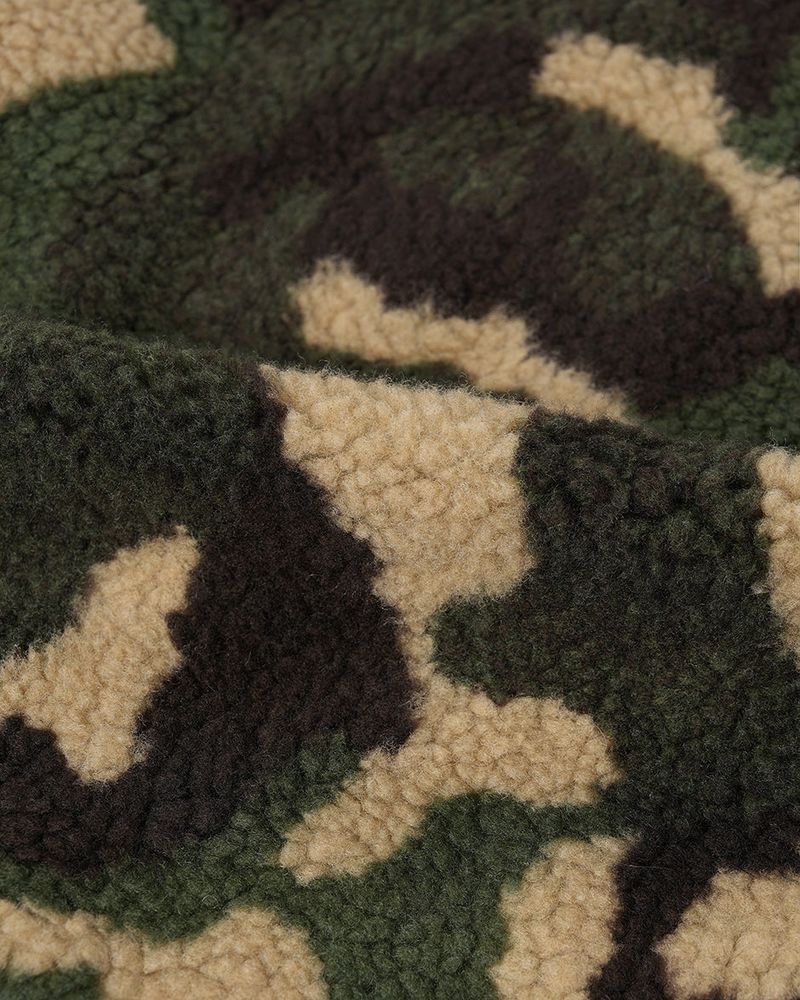 All-Day Camo Sherpa Zip-Up