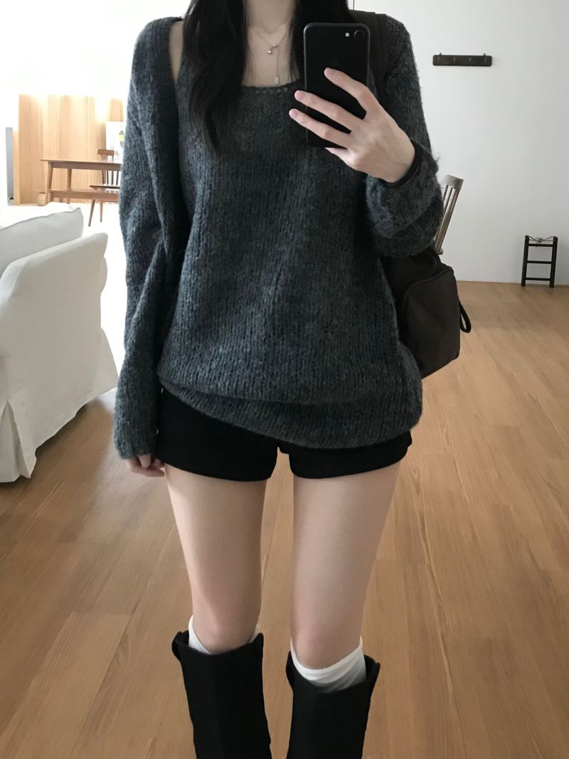 Knit Cardigan Set (3 colors)