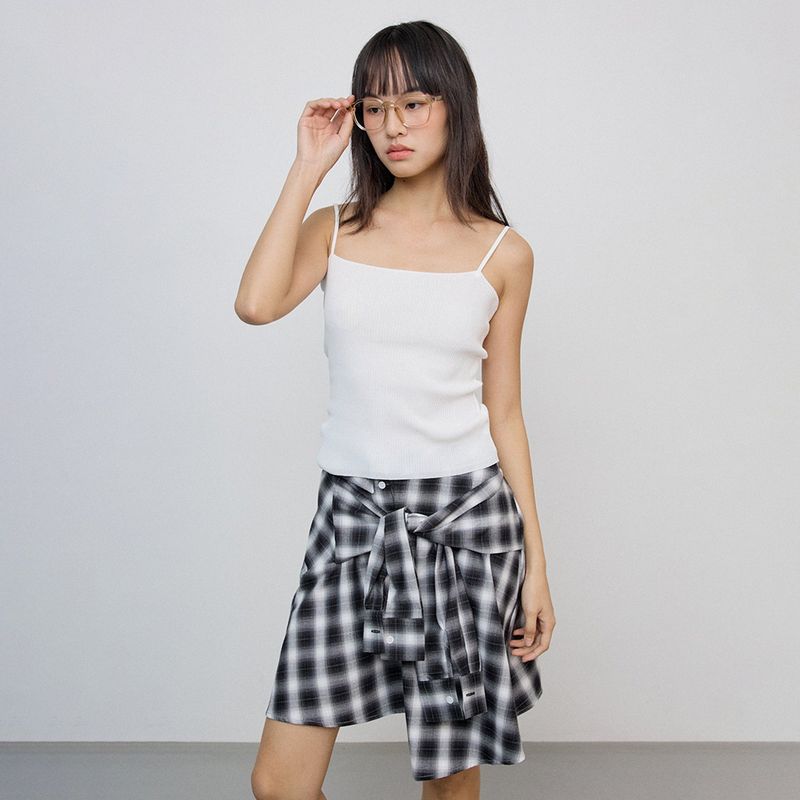 adit（アディット）の「ナットチェックスカート（スカート）」