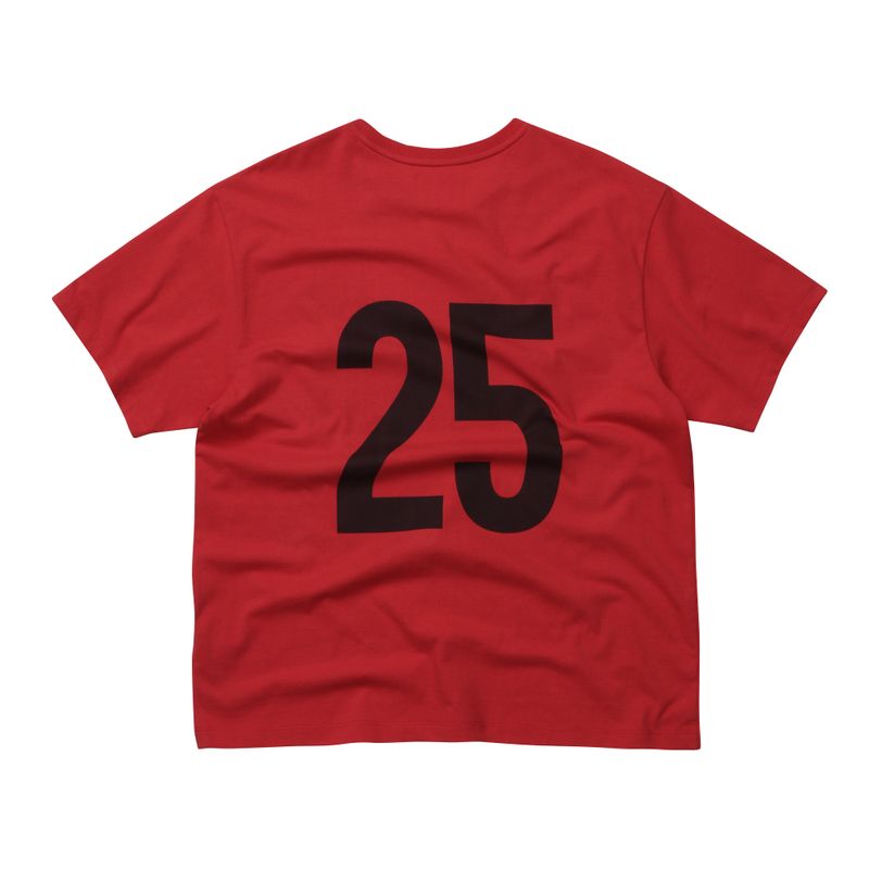Weekend warrior people artwork T-shirt (Red)