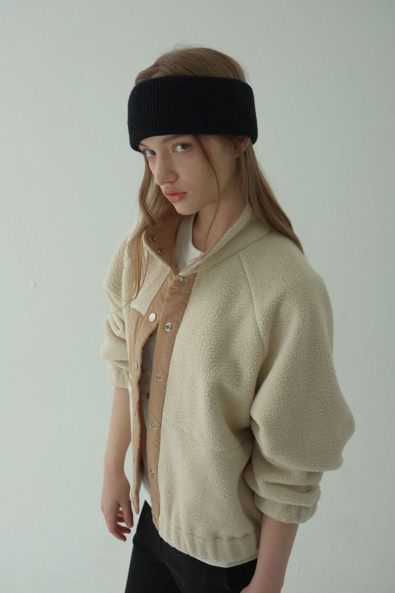 POLAR FLEECE JUMPER_BEIGE