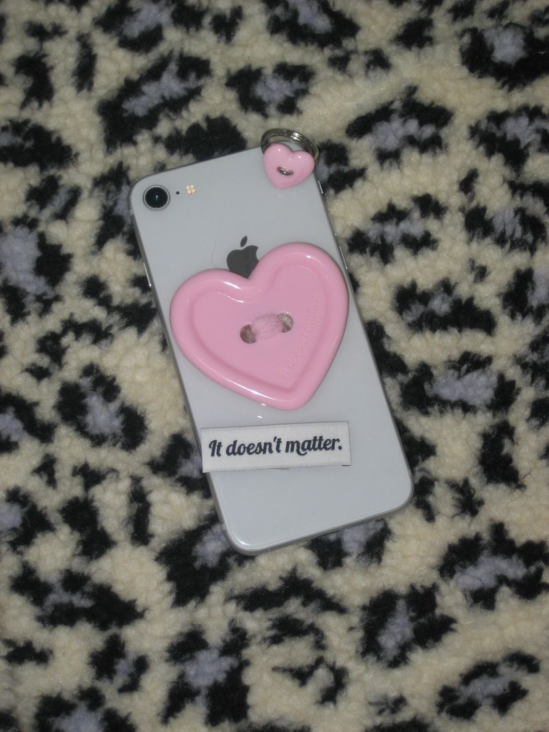 *Limited* [Formica] Pinkberry Choco Button tok (Heart), Basic