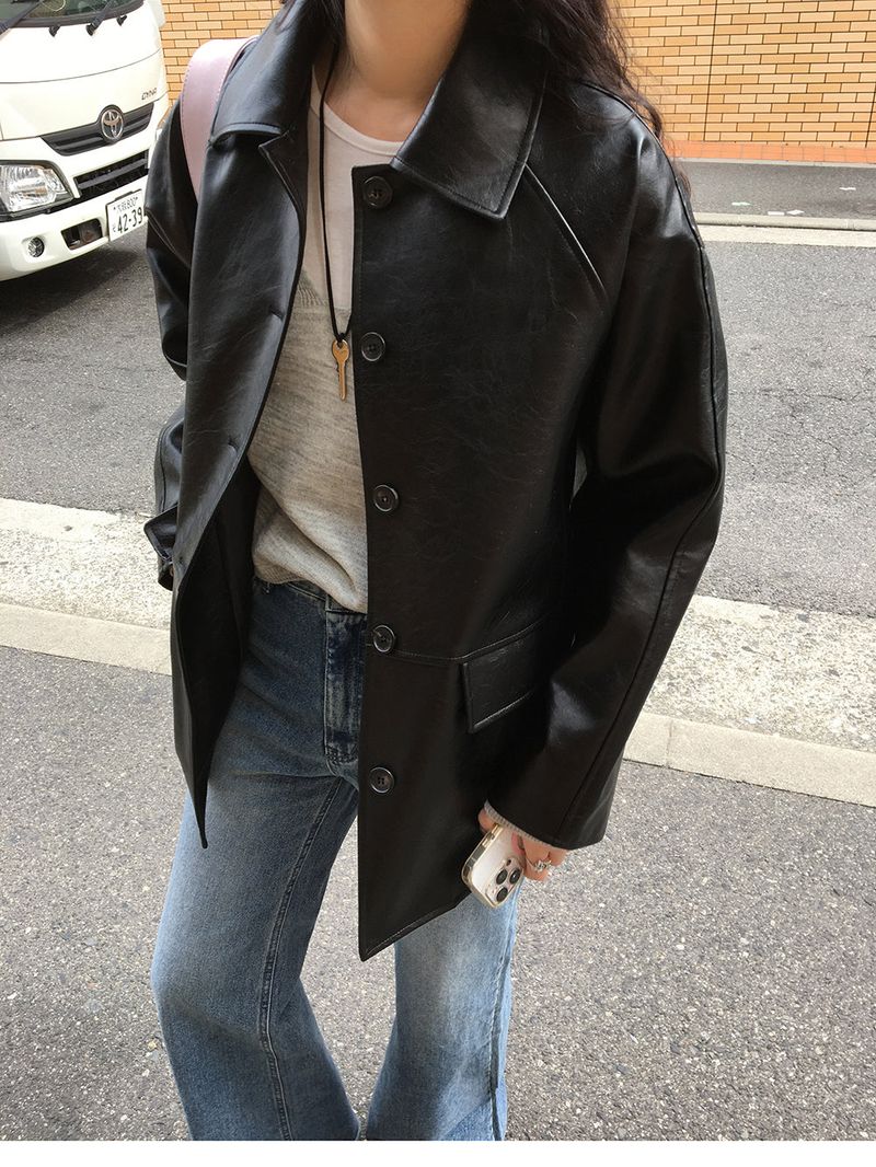 [MADE] ENTRY LEATHER JACKET
