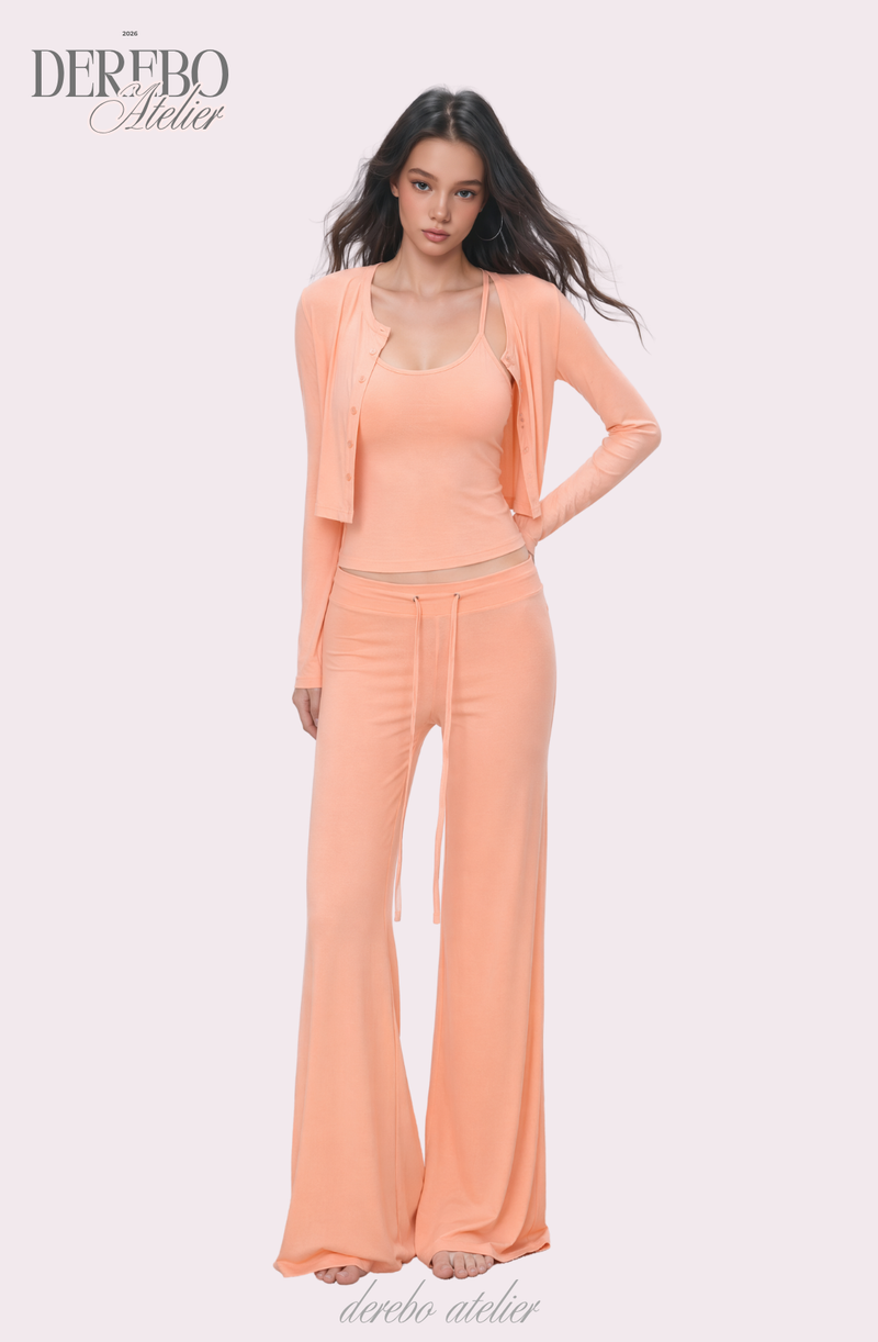 Roena pad sleeveless flare training set-up (pants long)