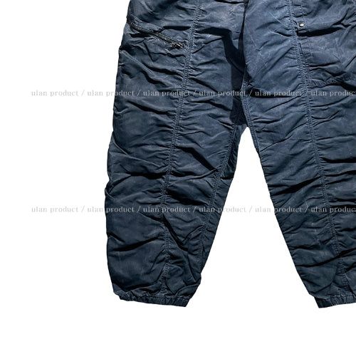 Piper shirring nylon jogger pants