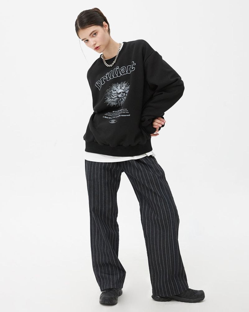 BRILLIANT SUN SWEATSHIRT-BLACK