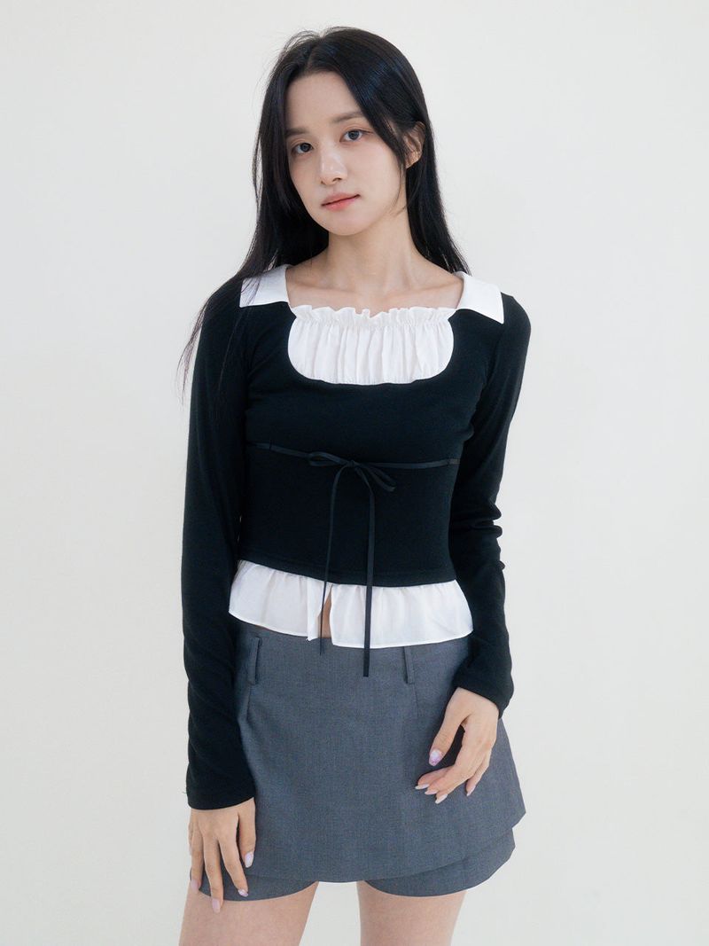 Claire top (Black)