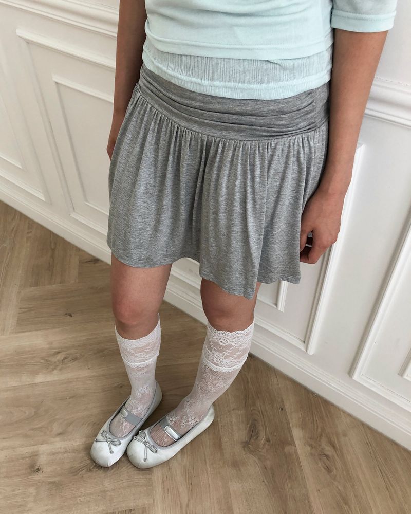 Plem Folding Mini Skirt