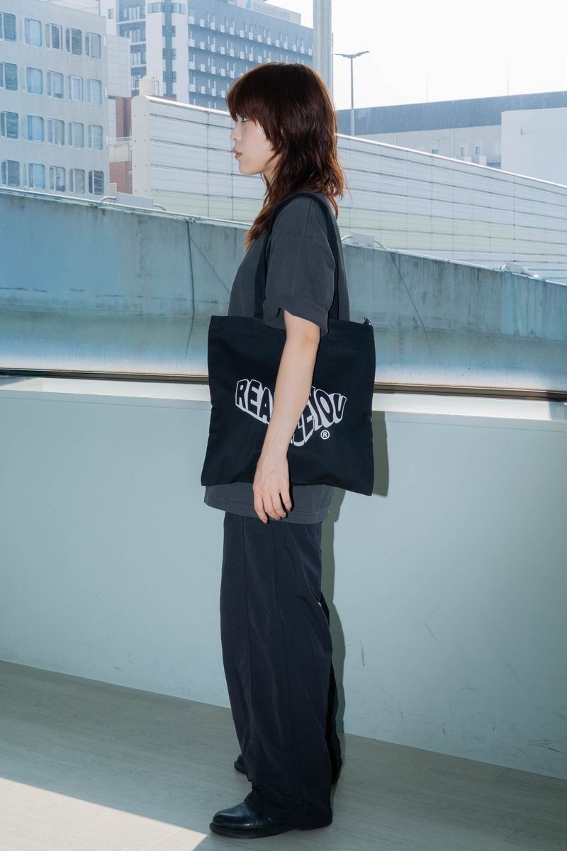 Wavy Logo Tote Bag