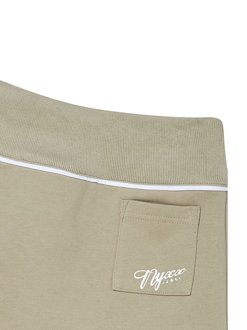 DOUBLE LAYER SKIRT (LIGHT KHAKI)