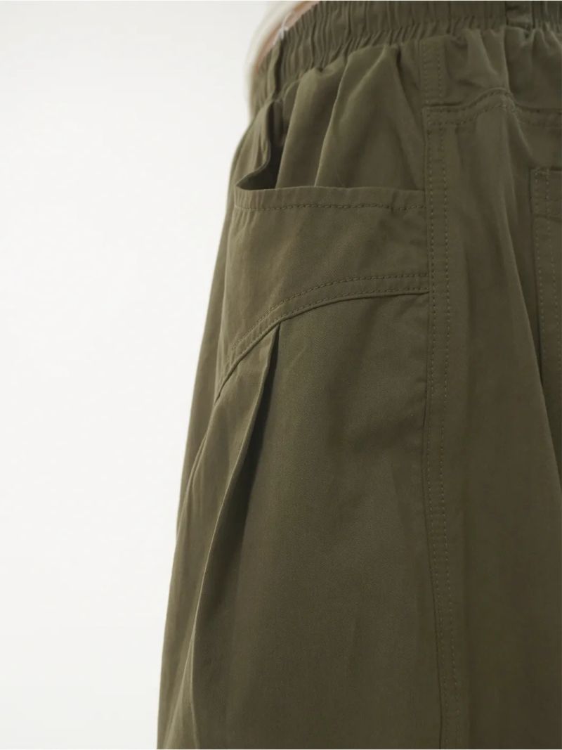 Benny cotton wide pants -4C