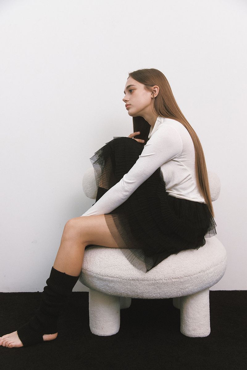 [Limited] Sha Skirt Black