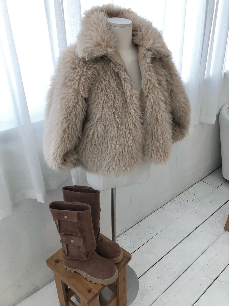 Swan Fur Jacket