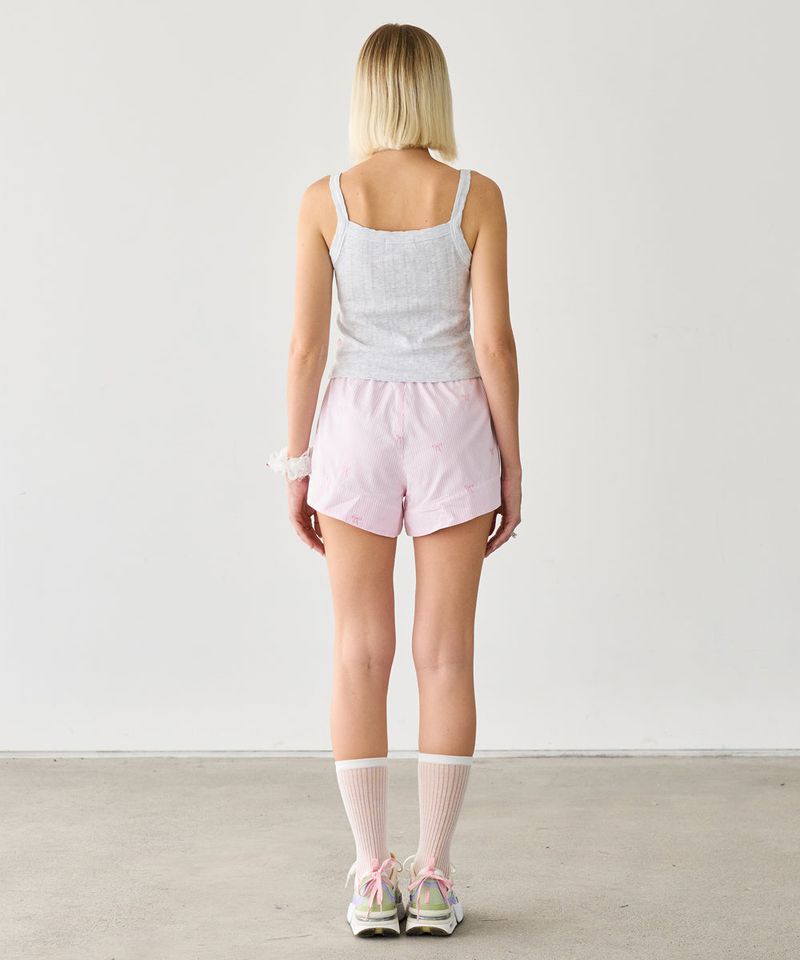 RIBBON SLEEVELESS