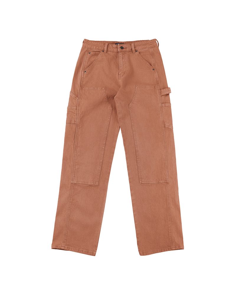 DirtyCoins(ダーティーコインズ)の「Relaxed Double Knee Jeans - Orange(Pants)」